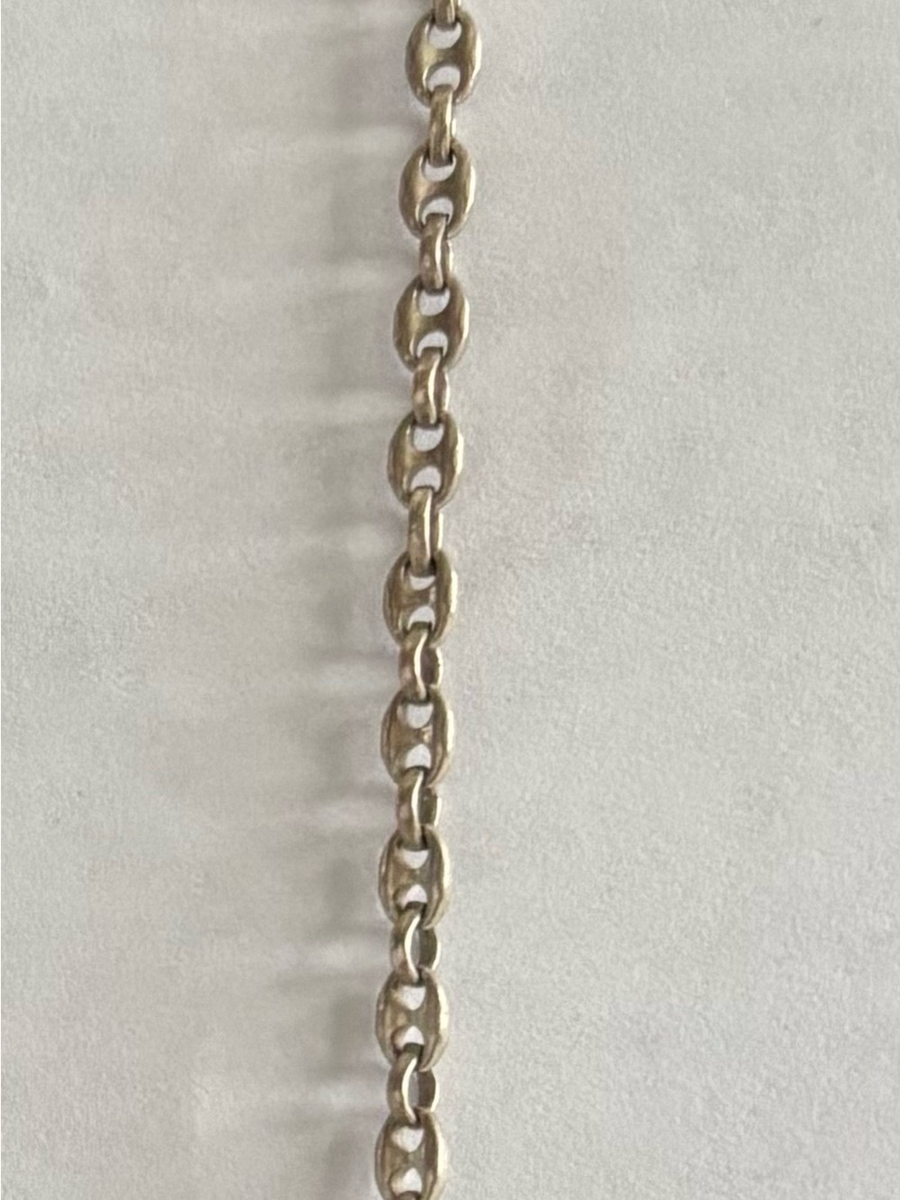 Vintage Italian Sterling Silver 925 Mariner Anchor Link Bracelet
